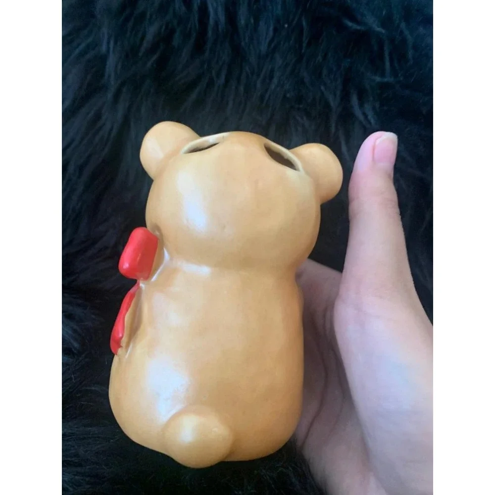 Japan brown Teddy Bear toothbrush Holder